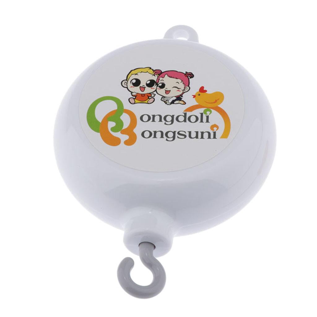 LeeQinersw Baby Crib Bell Toddler Bedding Battery-Operated Musical Mobile Rotary Music Box