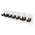 thumbnail image 2 of Piano Wooden Coat Rack, Wall-Mounted Wooden Hooks, Decorative Coat Hanger for Home Entryway, Stylish Wall Hooks for Coats and Hats, 2 of 7