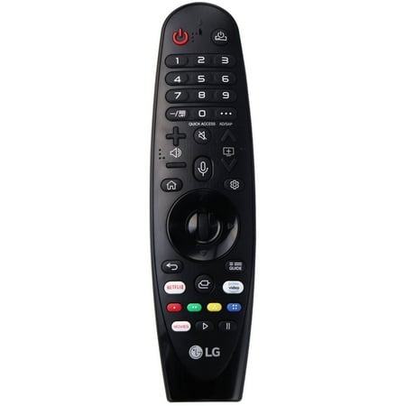 Restored LG Magic Remote Control (AN-MR19BA) for Select LG TVs - Black (Refurbished)
