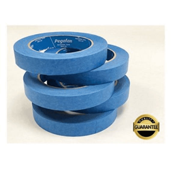 Blue Masking Tape Pegafan Value Pack (5 Rolls) Multi-Use 3/4" x 55yd