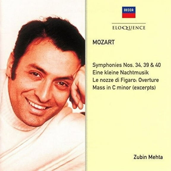 Mozart: Symphonies 34 39 40 / Eine Kleine