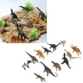 thumbnail image 4 of Mini Figuras De Dinosaurio, Detalles De Pintura, Estatuilla De Dinosaurio Pequeño, Colores Vibrantes E Inodoros Para Niños Para Juegos Imaginativos, 4 of 8
