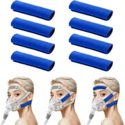 CPAP Strap Covers - 8Pack CPAP Strap Cushions, CPAP Headgear Strap Covers, CPAP Mask Strap Covers, Comfortable CPAP Face Pads Fit Most CPAP Mask Straps to Reduce Headgear Pressure