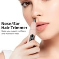 thumbnail image 3 of Nose Hair Trimmer Rechargeable Cordless Painless Ear and Eyebrow Trimming Tool-Dual Edge Easy Cleansing for Man Woman (Pink), 3 of 4