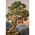 thumbnail image 3 of Haeckel, Ernst 17x24 Black Modern Framed Museum Art Print Titled - Der Vulkan Merapi auf Sumatra Hochland von Padang, 3 of 5