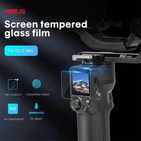 

MIARHB Best Gift！Dji Dji Rs 3 Mini Handheld Stabilizer Color Screen Protection Toughened Film Suitable For Dji Rs 3 Mini Handheld Stabilizer