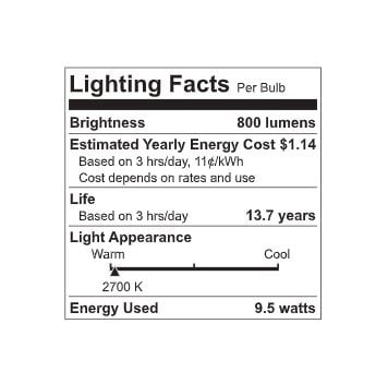 GE C by GE Smart A19 LED Light Bulb, 9.5-Watts (60W Equivalent), Tunable White, 1-Pack (Packaging May Vary)