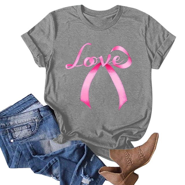 Puntoco Liquidación de blusas cortas para mujer, blusa de manga corta con estampado de moda para mujer, camiseta divertida con cuello redondo