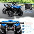 thumbnail image 3 of Juibresa Kids ATV 4 Wheeler, 6V Ride-On Car Toy for Children Ages 1-5, 1.8 mph Max Speed,  Music,Led Lights,Electric Vehicle Quad Car for Kids, 3 of 8