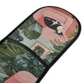 thumbnail image 4 of Yayeee Double Oven Mitt Kitchen Heat Resistant Baking 35" x7" Quilted Glove, Pink Sleeping Cat, 4 of 6