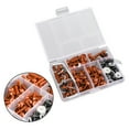 thumbnail image 2 of 158PCS Motorcycle Sportbike Windscreen Fairing Bolt Kit Fastener Clip Screw Orange, 2 of 10