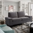 thumbnail image 5 of 2-Seat Sofa 71.25",Soft and Comfortable,Apartments Small Sofa, Suitable for Living Room, Bedroom,Removable Back Cushion and Easy toolSuitable, 5 of 8