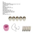 thumbnail image 2 of High quality SG-55 AG-60 WSD-60P Electrode/Electric Nozzle/Ceramic, 2 of 5