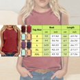 thumbnail image 3 of HBFAGFB Débardeurs d'Été pour Femmes Mode Col Rond Sans Manches T-Shirts Gilet Polyvalent Rouge Taille P, 3 of 4