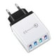 thumbnail image 1 of USB Fast Carging 4 Puertos LED Cargador Potencia Eu () Blanco, 1 of 9