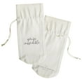 thumbnail image 2 of You're Incredible Cotton Canvas Wine Bag, 2 of 4