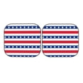 thumbnail image 7 of Haiem American Patriotic Stars And Stripes Car Windshield Sun Shade (2 Pieces) Foldable Windshield Sun Shade Car Accessories for Truck SUV Pickup-Medium, 7 of 7