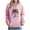 Christmas Sweatshirts-A01 Pink, variant on Mifsaly Christmas Sweatshirts for Women Hooded Long Sleeve Loose Hoodie Cute Tree Printed Drop Shoulder Casual Pullover Tops Xmas Festival Party Winter Outerwear with Pocket 2025 Holiday
