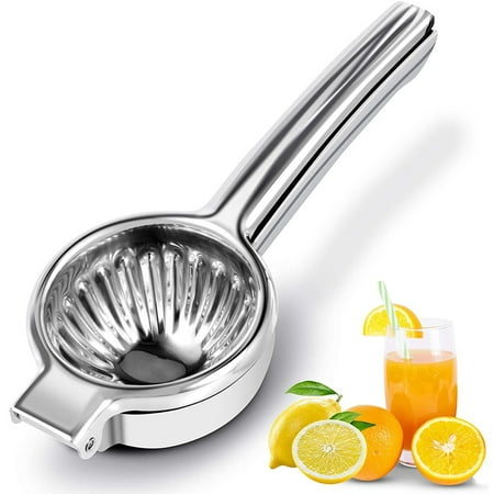 

Lemon Squeezer Stainless Steel 2021 Upgraded Manual Citrus Press Juicer Extra High Quality Solid Squeezer Bowl With 3.35Inch Fruit Juicer& Citrus Press Squeezer For Small Oranges Limes& Lemons