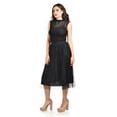 thumbnail image 2 of Falda midi de tul con lunares Roman Fashion /Juvenil, 101 (Negro) negro M, 2 of 5