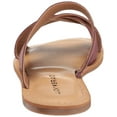 thumbnail image 3 of Lucky Brand Women's Leelan Leather Open Toe Slip On Flat Slide Sandal, 3 of 7