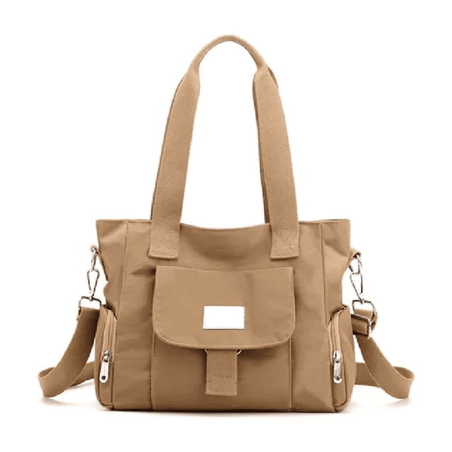 Elegante Bolso Resistente Al Agua Y Antirrobo Para Mujer caqui