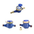 Water Meter Heavy Duty Brass Flow Measure Tap Cold Water Meter Home