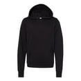 thumbnail image 1 of Bella Canvas Youth Sponge Fleece Pullover Hooded Sweatshirt, M, Black, 1 of 2