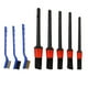 thumbnail image 3 of Cepillo para emblemas de coche, cepillo para detalles premium, cepillo para fregar para coche. (negro + azul) (13 piezas), 3 of 5