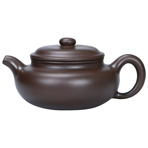 Yixing Clay Teapot, 21.6 US fl oz / 640 ml Handmade Zisha Teapot, Traditional Yixing Teapot with Elegant Ancient Design, Comfortable Grip, Safe and Long-Lasting, Great for Tea Drinkers