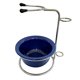 thumbnail image 1 of Soporte para brocha de afeitar con cuenco, juego de cuencos de afeitar, portátil, para el cuidado de la barba, limpieza masculina azul, 1 of 9