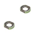 thumbnail image 4 of Scienceny Zapatas de freno Bloque resistente Frenos de tambor Scooter ATV Moto Suministros convenientes Accesorios para vehículos Piezas Zapata de freno/moto 130 GS125 GN125 2piezas, 4 of 6