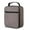 Dark Gray, variant on JikouIivo Large Portable Cooler Lunch Box with Adjustable Shoulder Strap，Keep Warm Cold and Fresh,for School/Office/Beach/Picnic,Back to School,9.1 х 4.3 х 10.2 in,Black