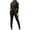 Black, variant on qolati Sweatsuits for Women 2 Piece Outfits Long Sleeve Pullover Sweatshirts and Drawstring Sweatpants Casual Loose Workout Tracksuit Y2k Clothes