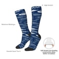 thumbnail image 4 of Logiee Ornamental Fish Print Gift Stocking Stuffers,Adult Stockings,Novelty Socks,Funny Socks Birthday Running Walking Sleeping, 4 of 6