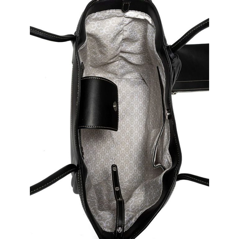 AUTHENTIC GUESS Picnic Mini Tote Black (Bucket Bag & Pouch