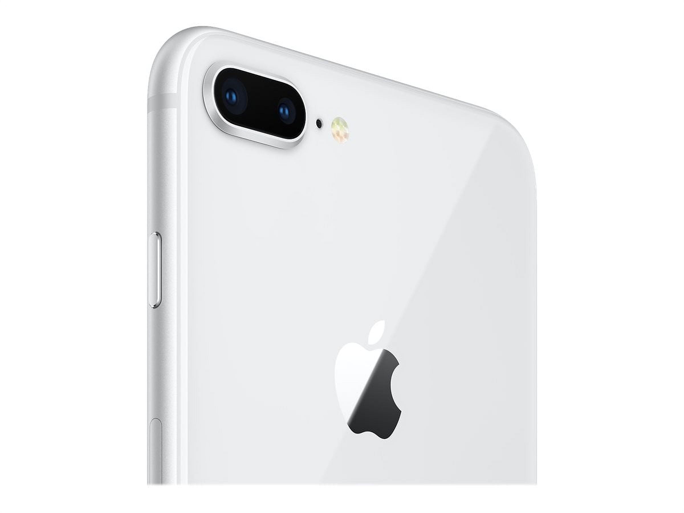 Restored Apple iPhone 8 Plus 256GB, Silver - Unlocked LTE