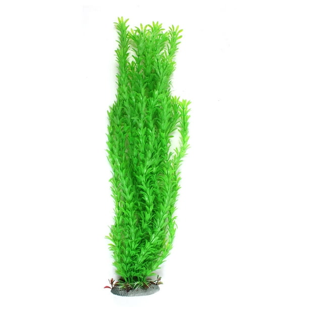 Aquarium Fish Tank Plastic Artificial Water Grass Plant Decor 64cm High