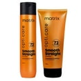 thumbnail image 1 of Matrix Opti.Care Professional Shampoo and Conditioner for Salon Smooth Straight Hair, 350+196 ml (Pack of 1) | Combo | With Shea Butter, 1 of 4