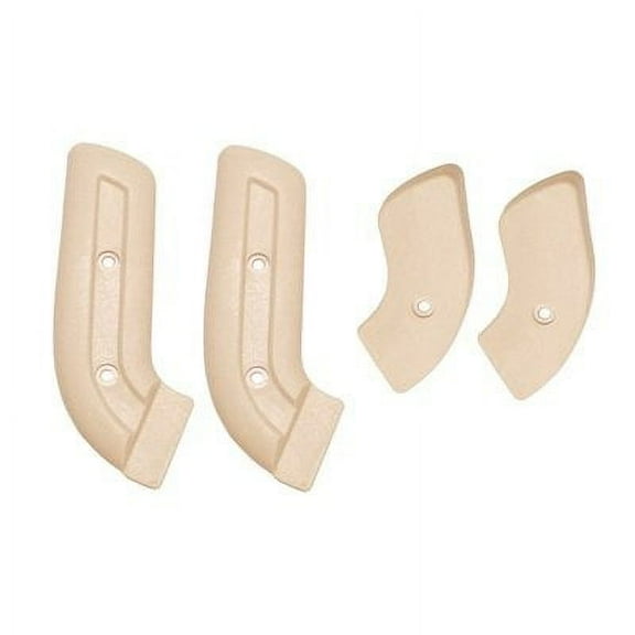 Scott Drake C8TZ-656192-5N Seat Hinge Covers,Neutral