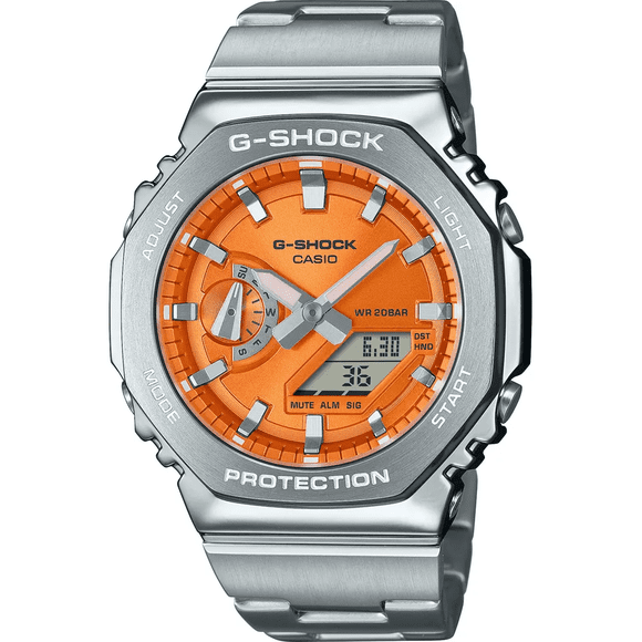 Reloj G-Shock Metal para hombre GM-2110D-4ACR Efera Naranja