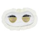 thumbnail image 2 of Viaje Lindo estilo princesa Dormir Eyeshade Blindfold Cover Eye Mask Shield Blanco Colcomx Sleeping Eye Mask, 2 of 8