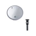thumbnail image 1 of DROP Bath and Kitchen DR091204 Undermount Bathroom Sink Set, 1 of 3
