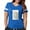 Royal Blue, variant on CafePress - Sunflowers2 67 - Womens Football Shirt