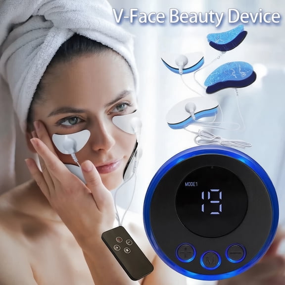FFORCE Facial Evolution Stimulator Transcutaneous Electrical Aesthetic Purpose EMS Facial Toner for Firming Sagging Skin Naturally at Home