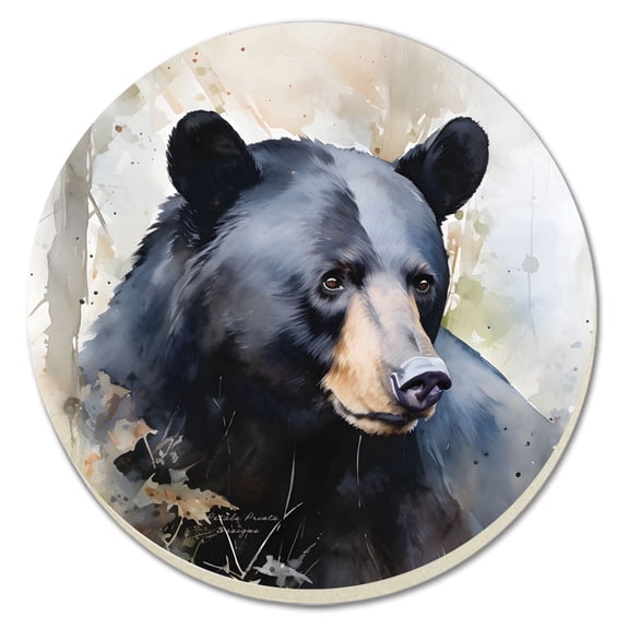 Thirstystone Wilderness Bear 4-Pack Absorbent Stone Coasters