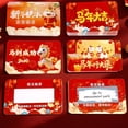 thumbnail image 2 of 50pcs Year Of The Horse New Year Scratch Cards DIY Lucky Reward Cards For Kids With, 2 of 8