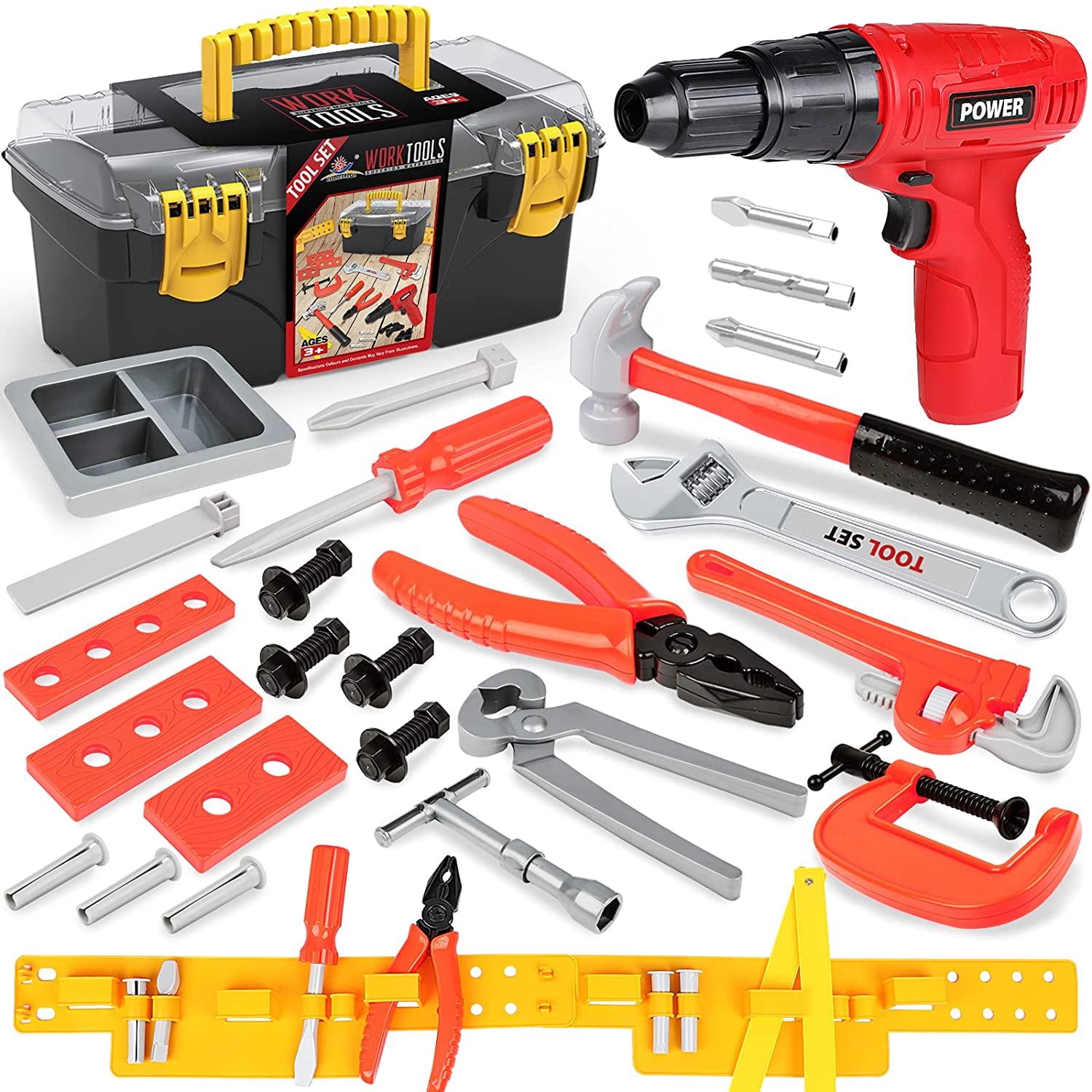 Power Tool Play Set 24 Pieces children ages 3 and up 