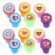 thumbnail image 3 of 20 sellos de corazón para niños, autoentintables, ideales para intercambios en el aula, fiestas, regalos, bolsas de sorpresas y mucho más. Sellos de espuma fáciles de sujetar, colores surtidos., 3 of 8