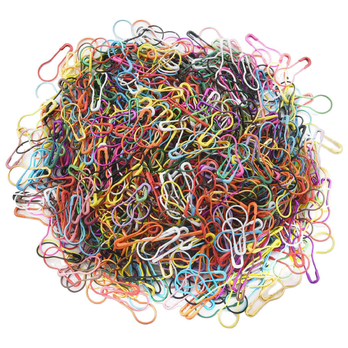 5000 Pcs Bulb Pins- Metal Calabash Pins Pear Shaped Pins for Knitting Markers, Sewing Clothing